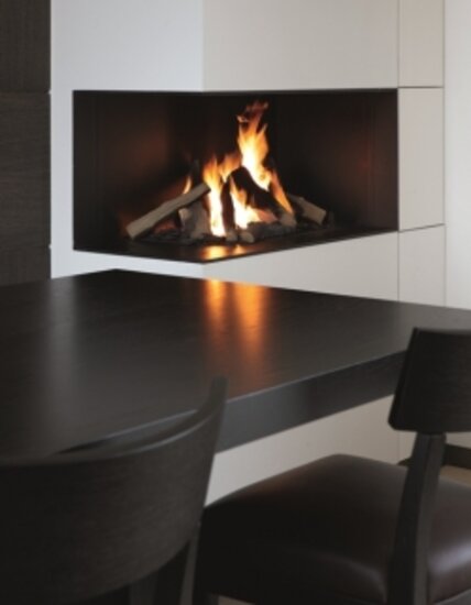 offener Gas-Kamin 