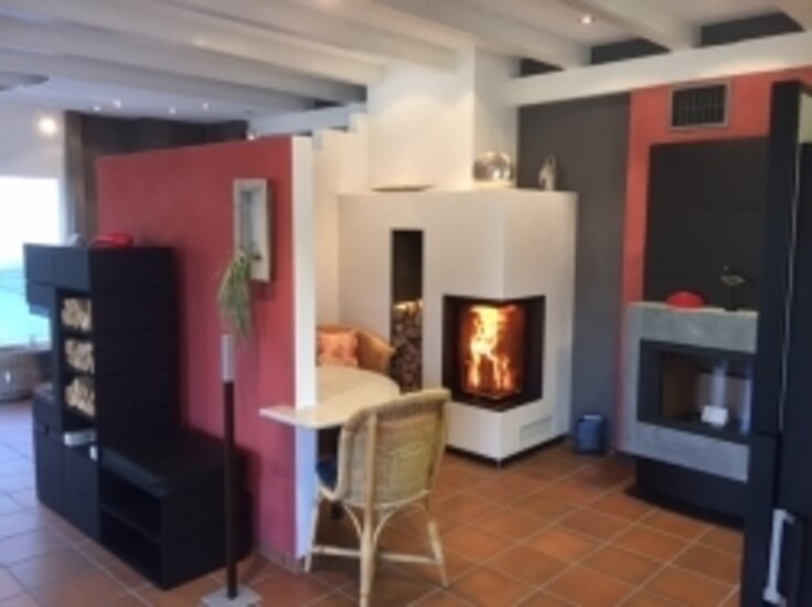Blick in unser Kaminstudio