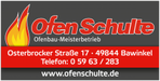 Logo Ofen Schulte GmbH Ofenbau-Meisterbetrieb
