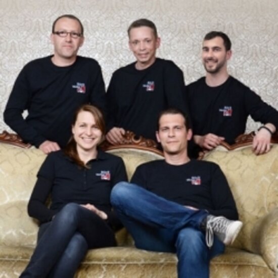 Ralph Röck mit Team