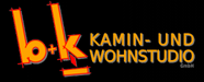 Logo b+k Kamin- + Wohn- studio GmbH