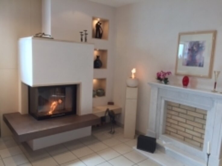 Blick in unser Kaminstudio